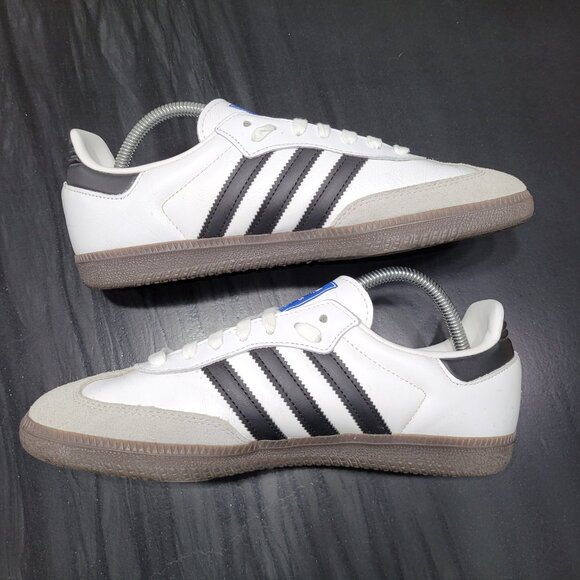 adidas gazelle silver green womens Adidas Samba OG Cloud White Core Black